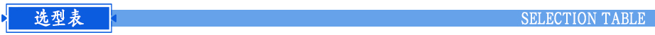 法蘭式精密過(guò)濾器選型表